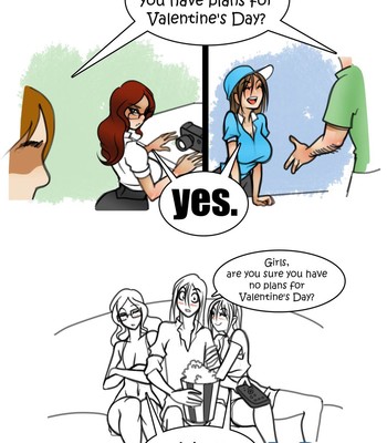 Living with HipsterGirl and GamerGirl Extras comic porn sex 65