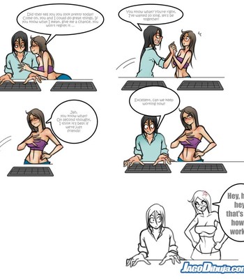 Living with HipsterGirl and GamerGirl Extras comic porn sex 69