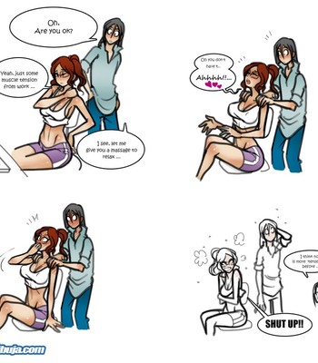 Living with HipsterGirl and GamerGirl Extras comic porn sex 108
