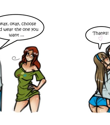 Living with HipsterGirl and GamerGirl Extras comic porn sex 120