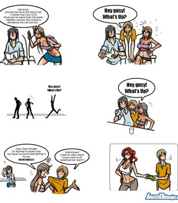Living with HipsterGirl and GamerGirl Extras comic porn sex 141