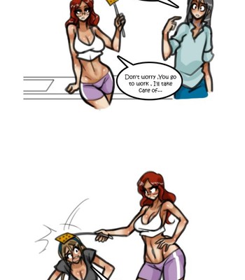 Living with HipsterGirl and GamerGirl Extras comic porn sex 176