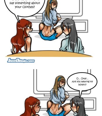 Living with HipsterGirl and GamerGirl Extras comic porn sex 179
