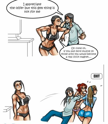 Living with HipsterGirl and GamerGirl Extras comic porn sex 197