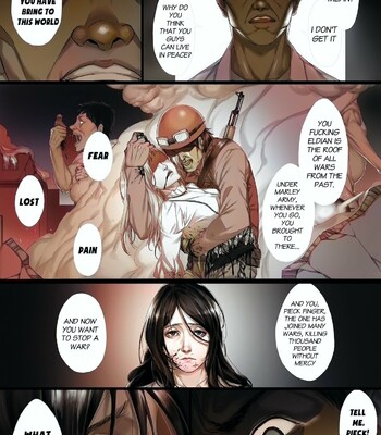 My War (Attack on Titan) [Colorized] comic porn sex 9