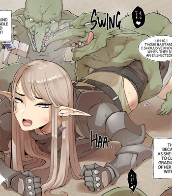 The Case of an Elf Defeated by Goblins comic porn sex 5