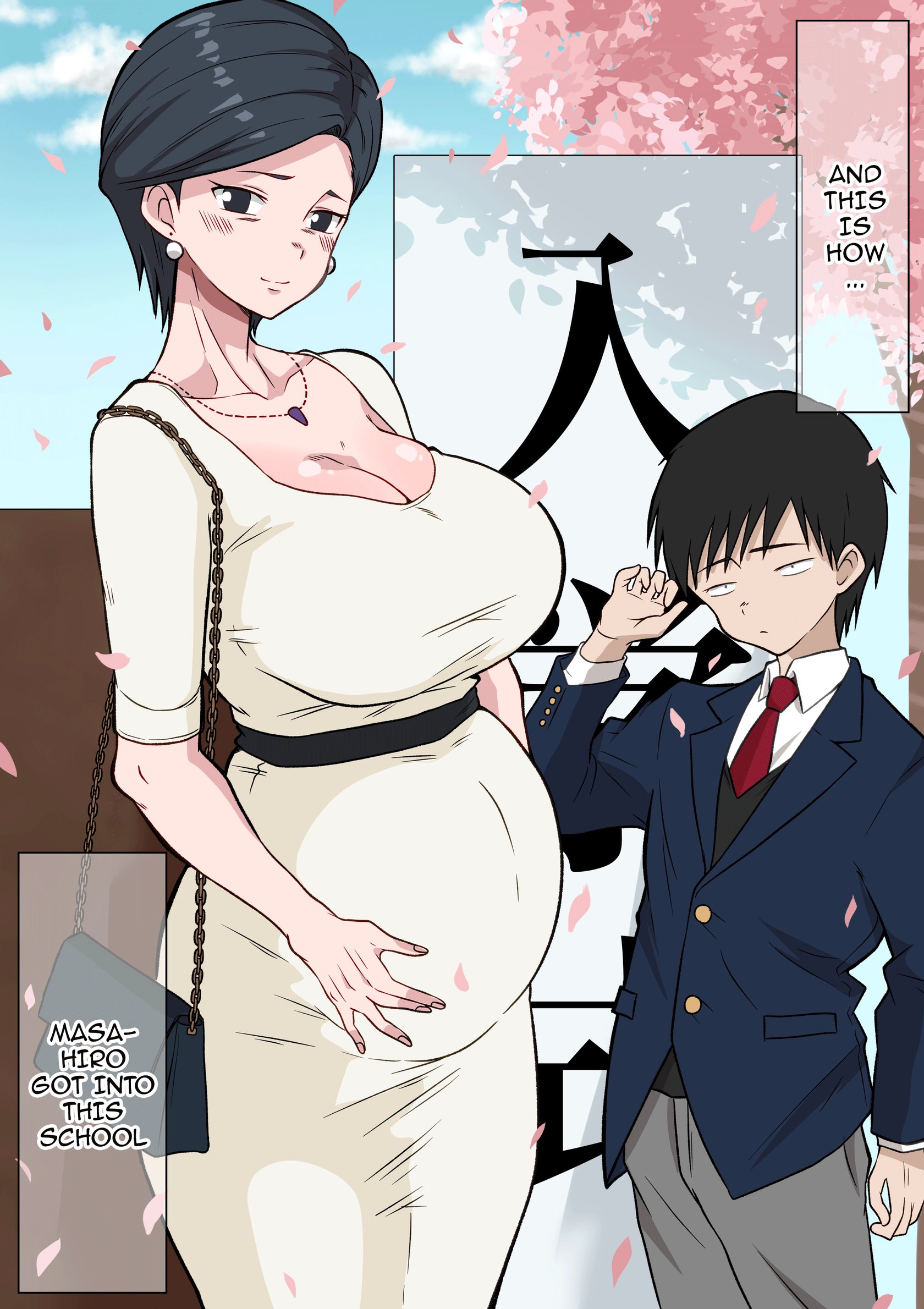 Ojuken Mama no Netorare Uraguchi Nyuugaku / A Helicopter Mom’s Shady School Entrance Netorare Bribe comic porn sex 27