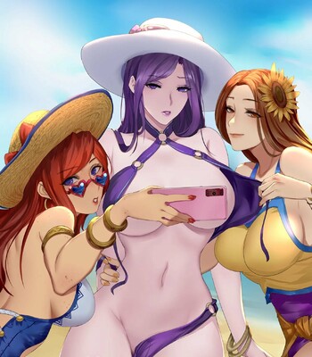 Pool Party – Summer in Summoner’s Rift 2 comic porn thumbnail 001