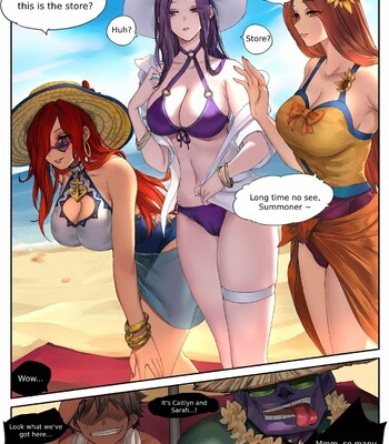 Pool Party – Summer in Summoner’s Rift 2 comic porn sex 2