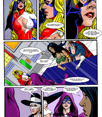 Porn Comics - Femforce – Stripping for Charity