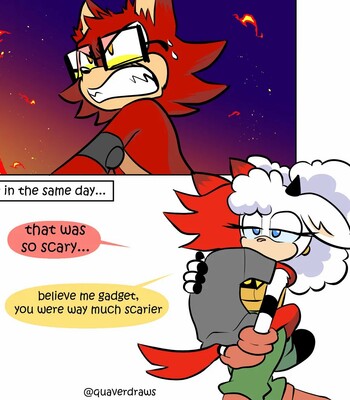 Lanolin x Gadget comic porn sex 10