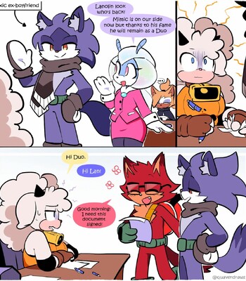 Lanolin x Gadget comic porn sex 17