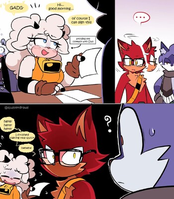 Lanolin x Gadget comic porn sex 18
