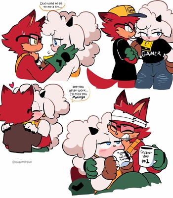 Lanolin x Gadget comic porn sex 20