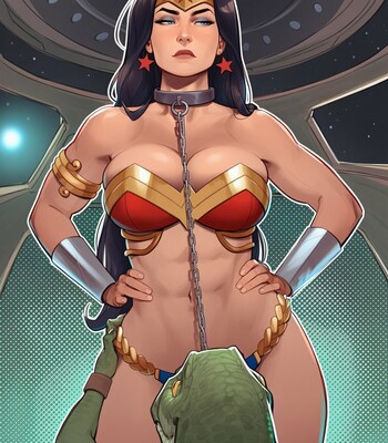 Wonder Woman Captured and Enslaved comic porn sex 23