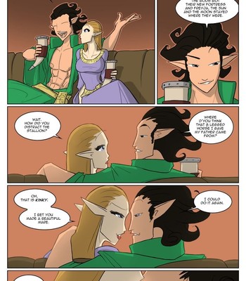 Horseplay in Asgard comic porn sex 2