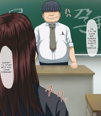 The Disgusting Teacher Used Hypnosis to Impregnate all the Girls in Class! comic porn sex 5