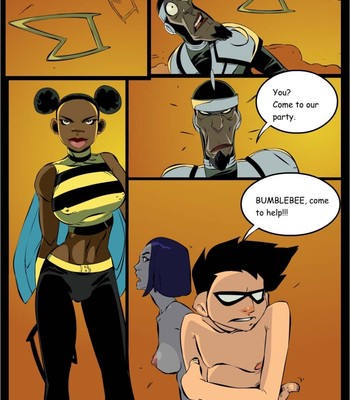 Bumblebee vs Dr Light comic porn sex 8