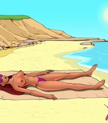 Bond-Adventures at the beach  comic porn sex 2