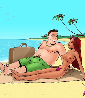 Bond-Adventures at the beach  comic porn sex 3