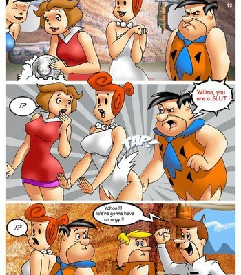 Flintstone Wedding comic porn sex 56