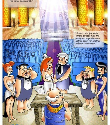 Flintstone Wedding comic porn sex 100