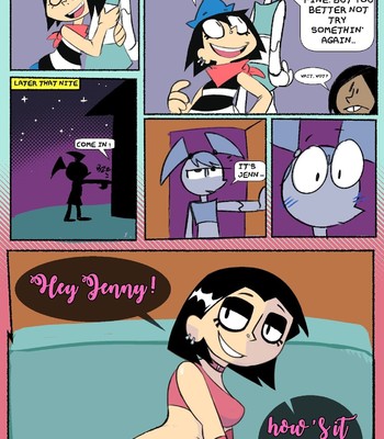 Jenny x tiff sleepover fun comic porn sex 2