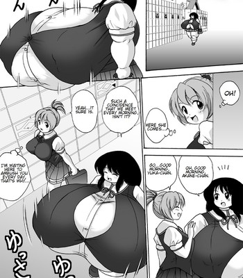 Huge breasts girl Yuka comic porn sex 4
