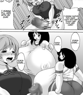 Huge breasts girl Yuka comic porn sex 8