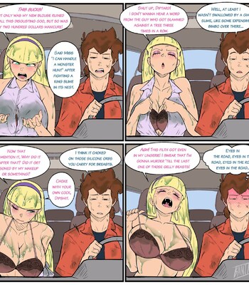 Porn Comics - Car Quarrel