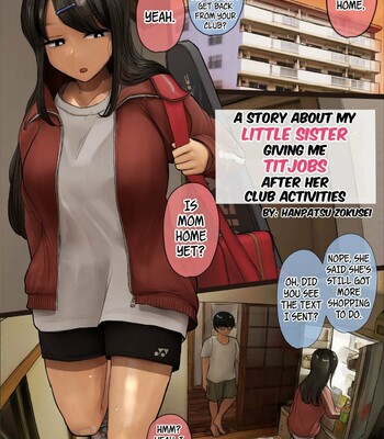 Porn Comics - A Story About My Little Sister Giving Me Titjobs After Her Club Activities