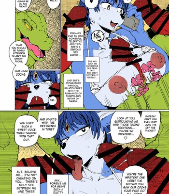 (C92) [Kemono Ekaki no Kousoku 2 (Sindoll)] Foxy (Star Fox) [English] |Colorized| comic porn sex 4