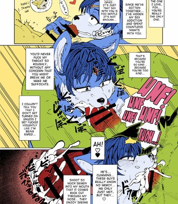 (C92) [Kemono Ekaki no Kousoku 2 (Sindoll)] Foxy (Star Fox) [English] |Colorized| comic porn sex 5