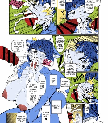 (C92) [Kemono Ekaki no Kousoku 2 (Sindoll)] Foxy (Star Fox) [English] |Colorized| comic porn sex 6