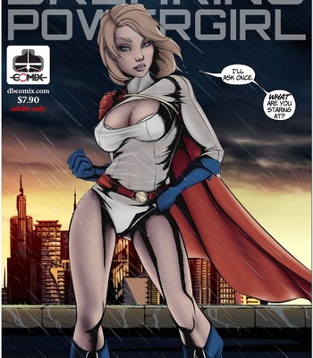 Breaking Power Girl comic porn thumbnail 001
