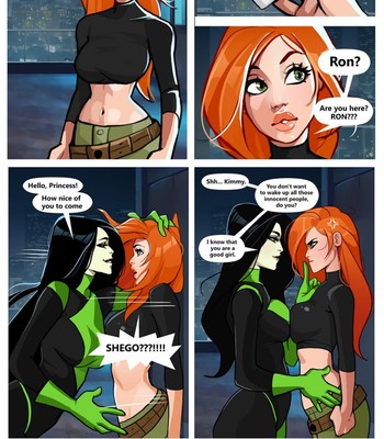 Kim and Shego: Date on the Roof comic porn sex 2