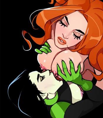Kim and Shego: Date on the Roof comic porn sex 9