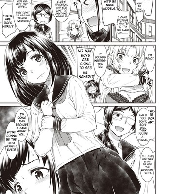 Kono Bijutsubu ni wa Mondai ga Aru Rashii | The art club has a problem comic porn thumbnail 001