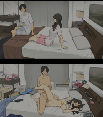 Dousei Seikatsu Ikkagetsume to Ichinen Ato, Asaokite kara Shuushin made no Hikaku | A Day in the Life of a Couple: Their First Month Living Together vs. One Year Later comic porn sex 5