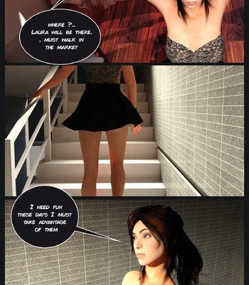 Croft Adventures The naughty maid comic porn sex 4