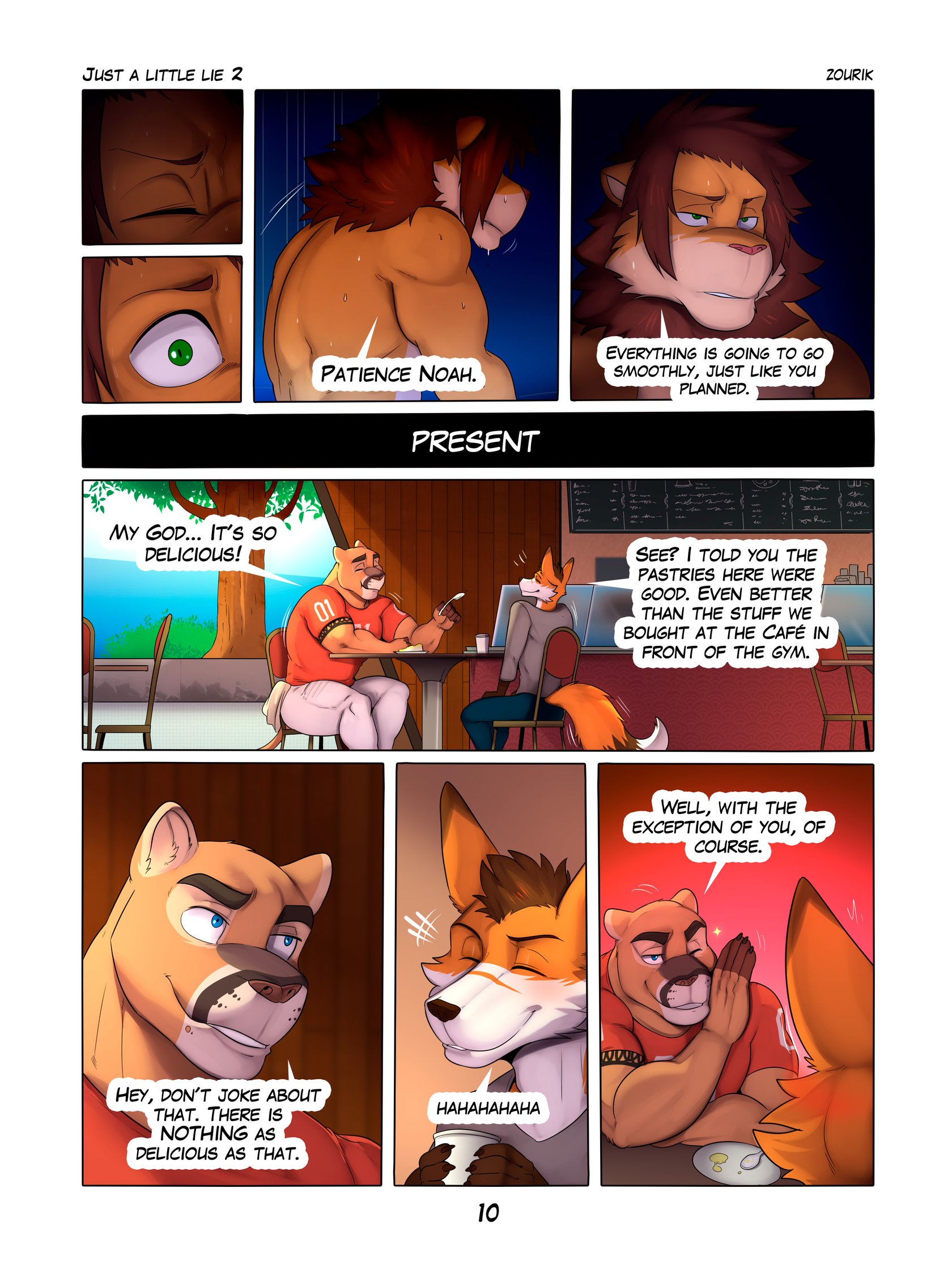 [Zourik] Just A Little Lie Chapter 2 (ongoing) comic porn sex 12