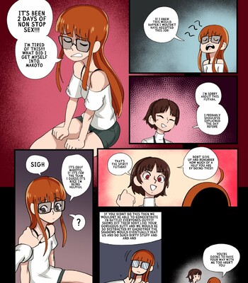 Persona 5 Futaba Comic comic porn sex 4