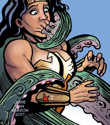 Wonder Woman in Peril comic porn sex 15