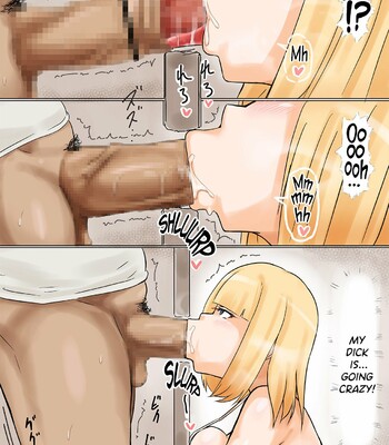 Otto Mochi no Gyaru to Kabeana Kara Sex | Sex With a Married Gyaru Through a Hole in The Wall comic porn sex 10