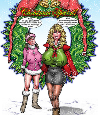 Porn Comics - Big Tit Brenda- chrismas spiecial