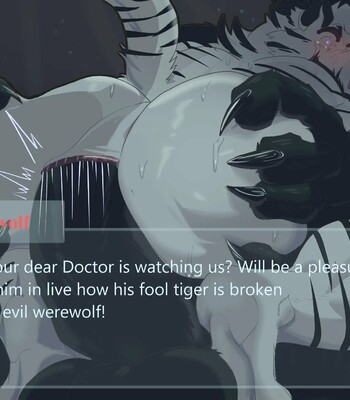 Mission: Defeat the evil werewolf comic porn sex 2
