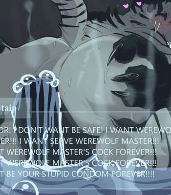 Mission: Defeat the evil werewolf comic porn sex 9