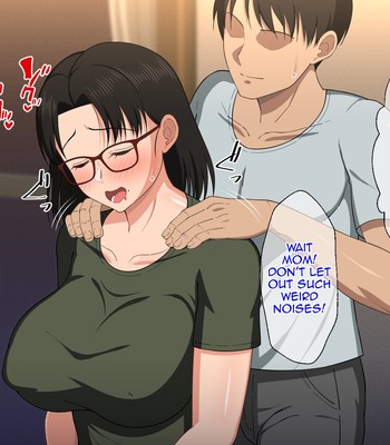 Passionate Sex with a Busty Mother with Glasses in a Small Room comic porn sex 9