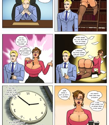 Secretary Jones comic porn sex 8