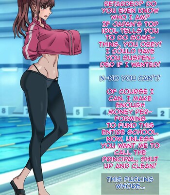Cleaning Pool with Erika Kuramoto! [English] comic porn sex 7